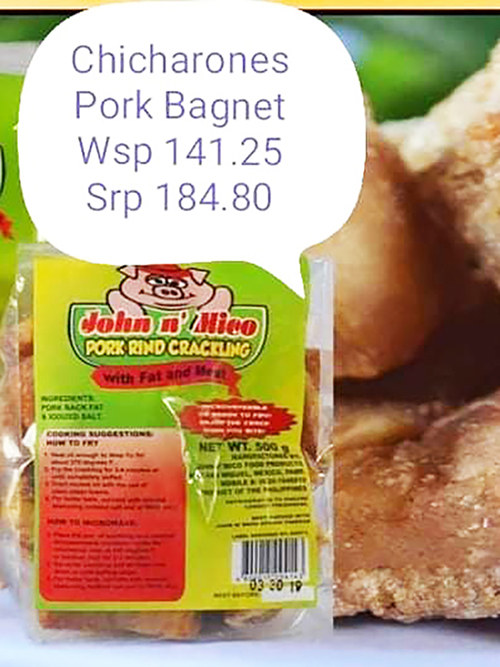 Chicharones Pork Bagnet