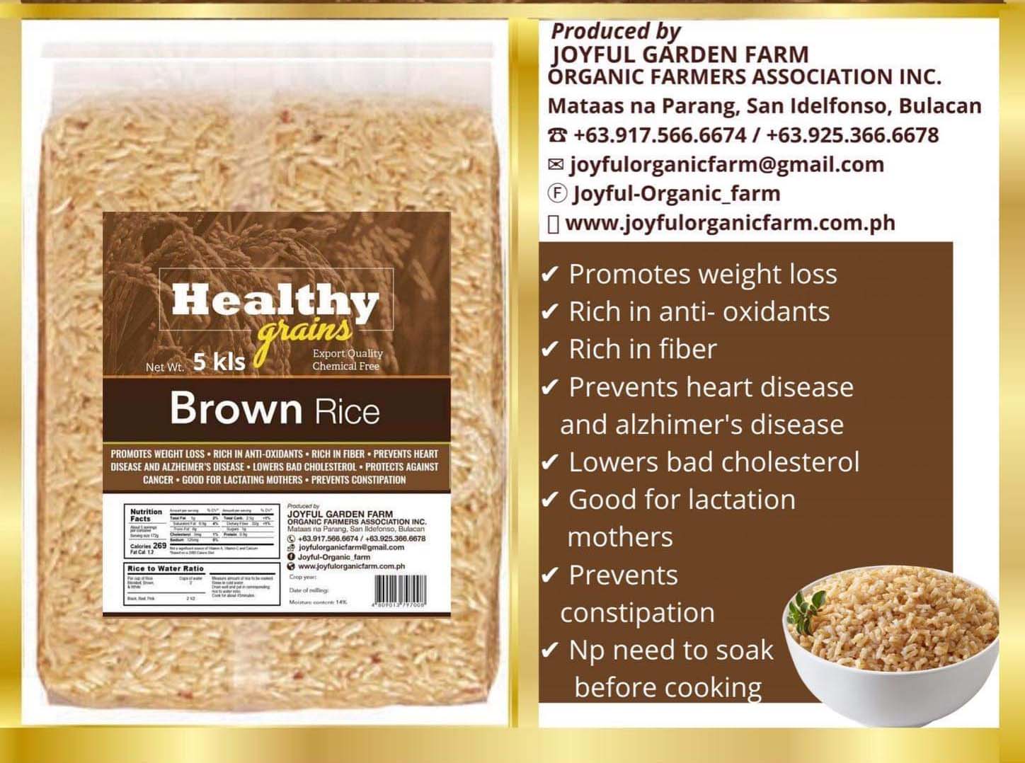 Healthy Grains - Brown Rice 